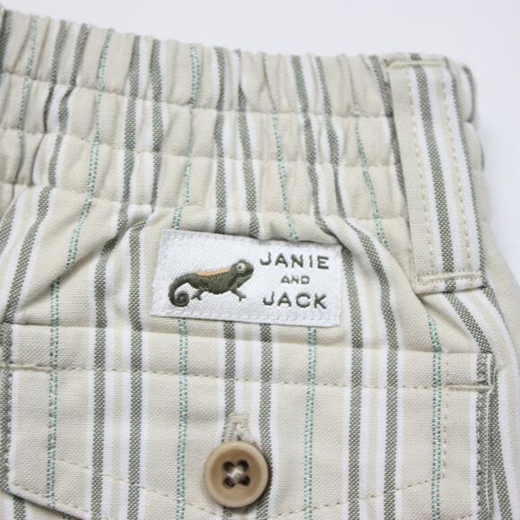 Janie and Jack Pants Baby Boys Size 3-6m Stripe Pants - Picture 3 of 4